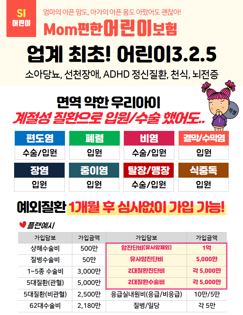 메리츠맘편한어린이보험